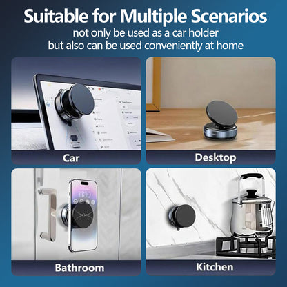 💥Hot Sale 60% OFF💥Magnetic Phone Stand, 🔄360° Fordable and Retractable The Ultimate Viewing Companion🚗📱