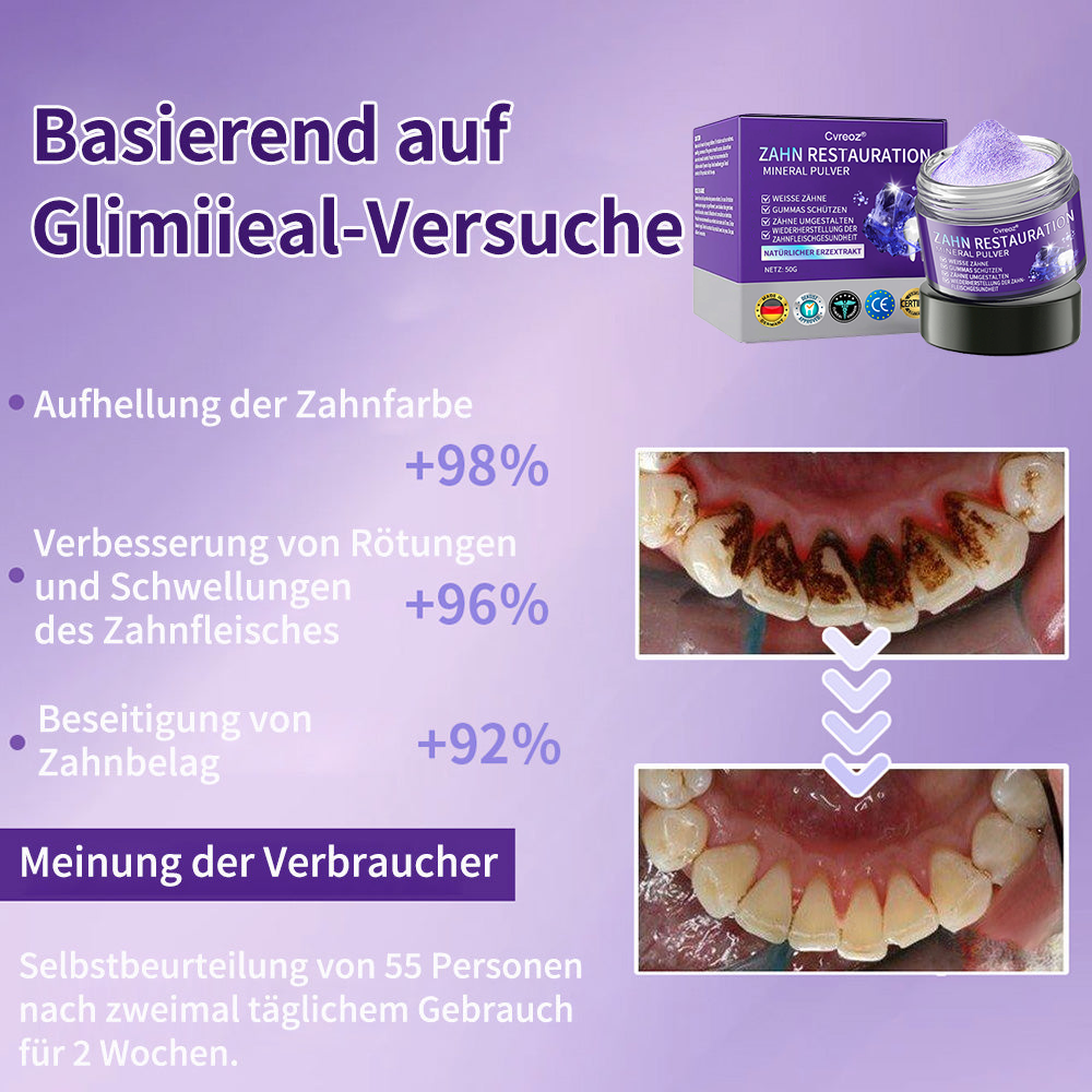 Zahnreparatur-Mineralpuder💧Cvreoz®(Empfohlen von der EAD)Zusätzliche 30 % Rabatt
