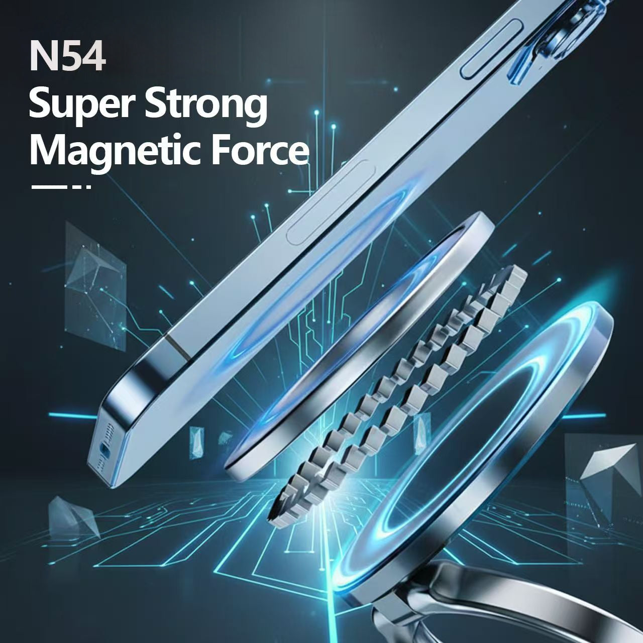 💥Hot Sale 60% OFF💥Magnetic Phone Stand, 🔄360° Fordable and Retractable The Ultimate Viewing Companion🚗📱